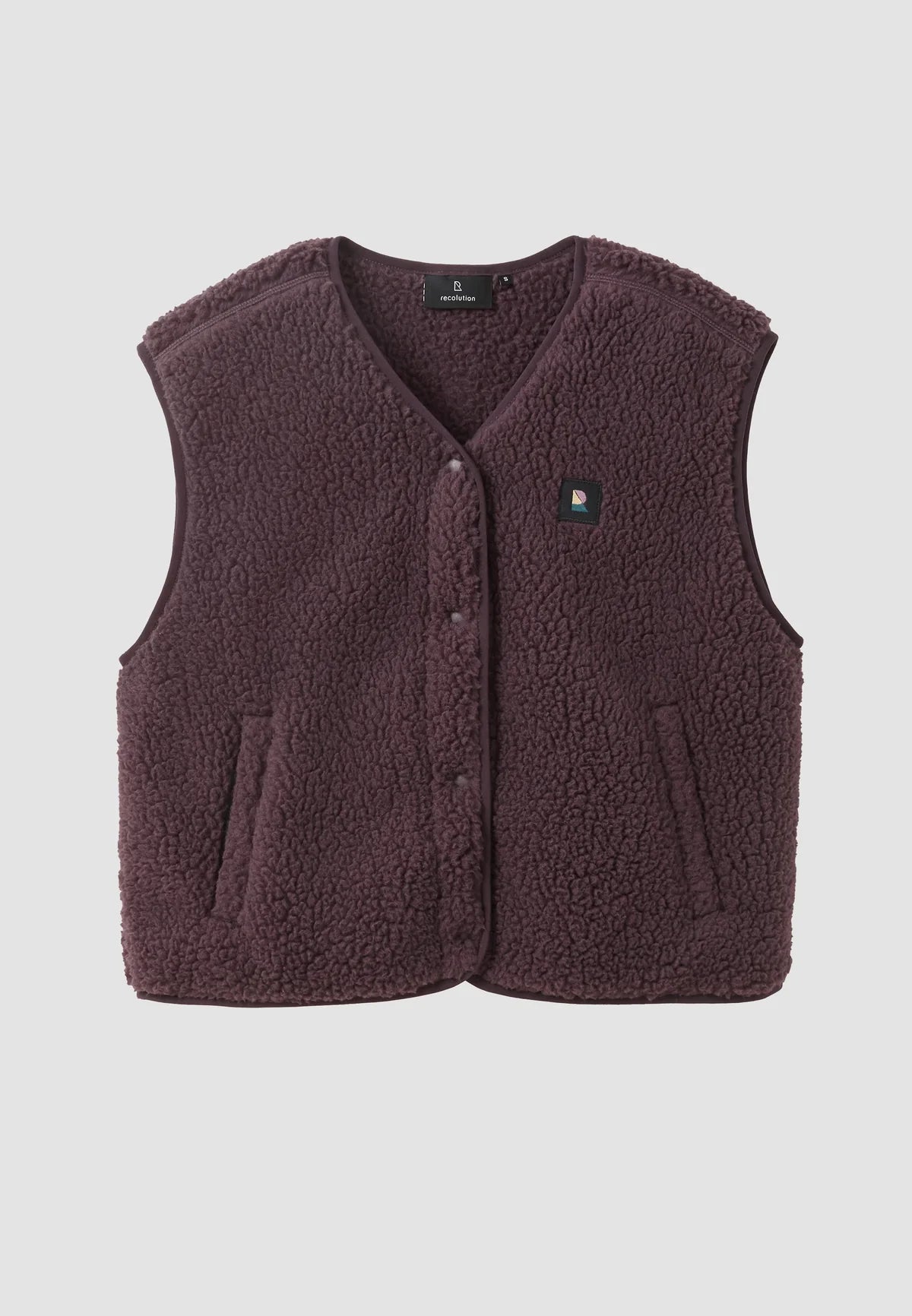 Recolution Weste Fargesia aus recyceltem Polyester