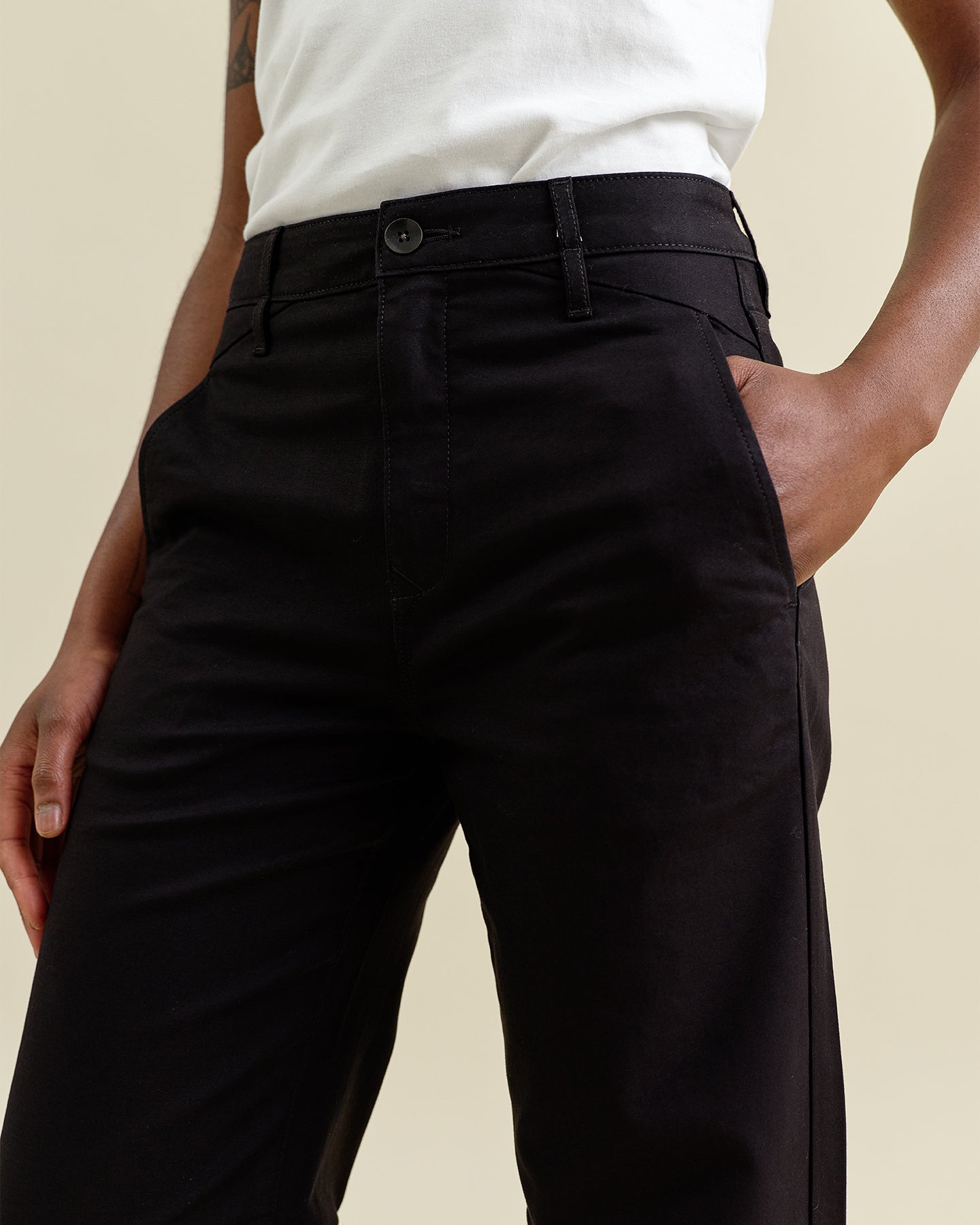 Dawn Jeans Dew Flared Paper Touch