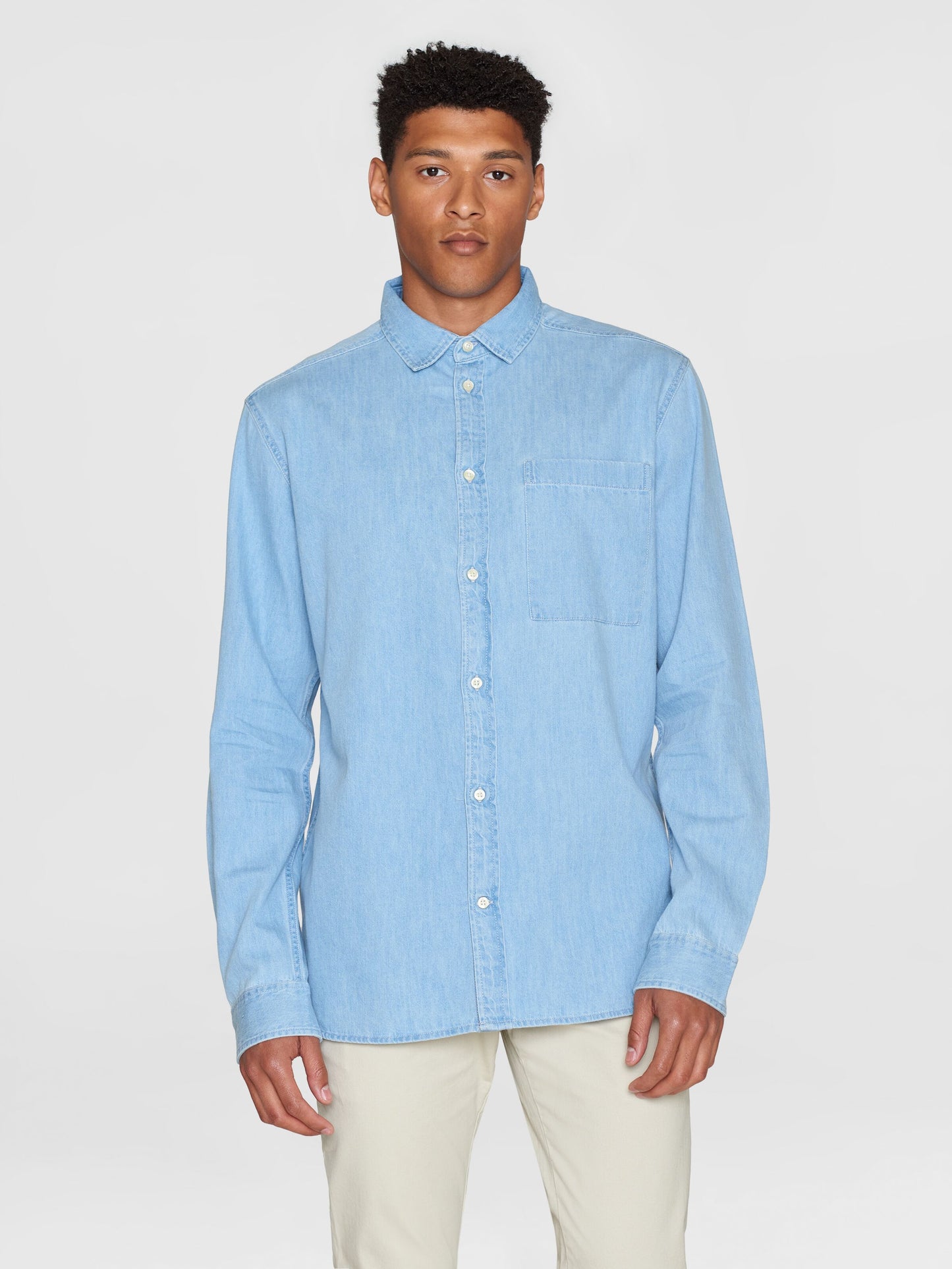 KnowledgeCotton Hemd Loose