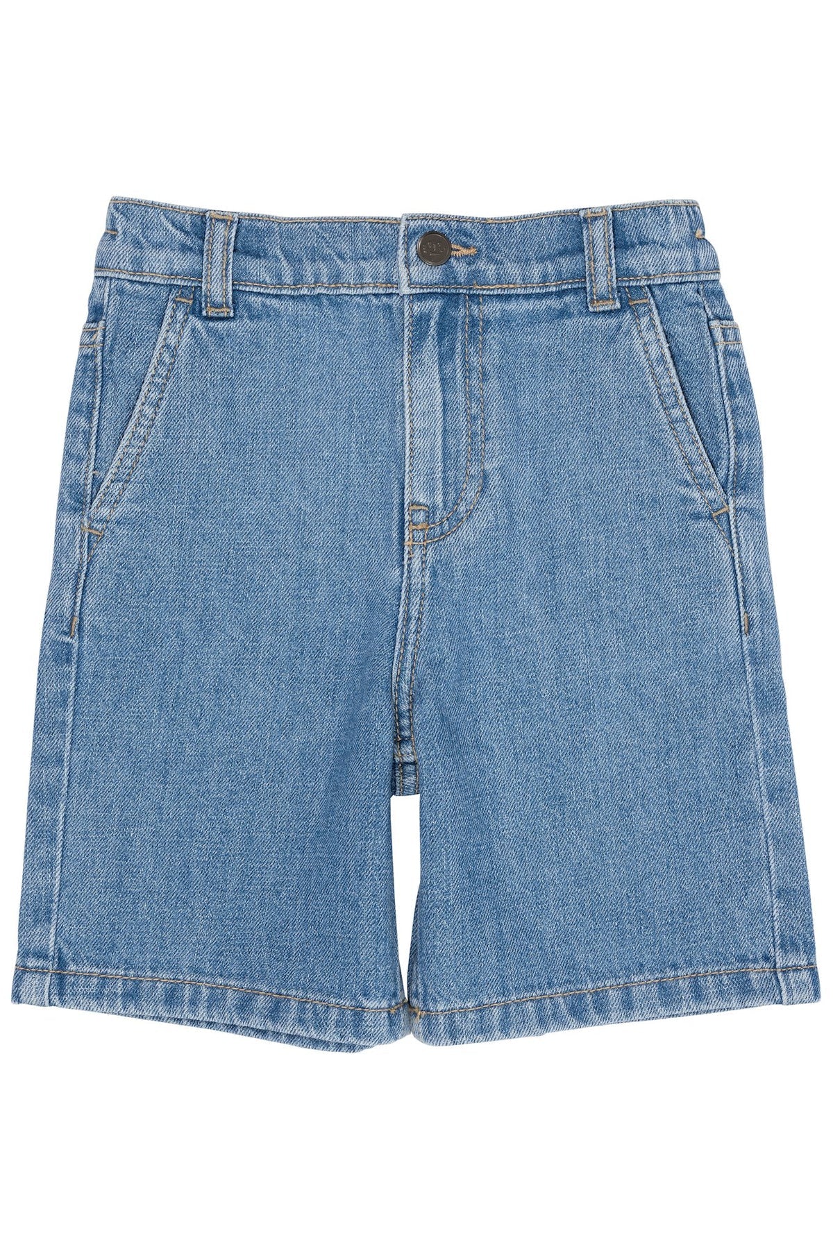 Copenhagen Colors Wide Leg Denim Shorts
