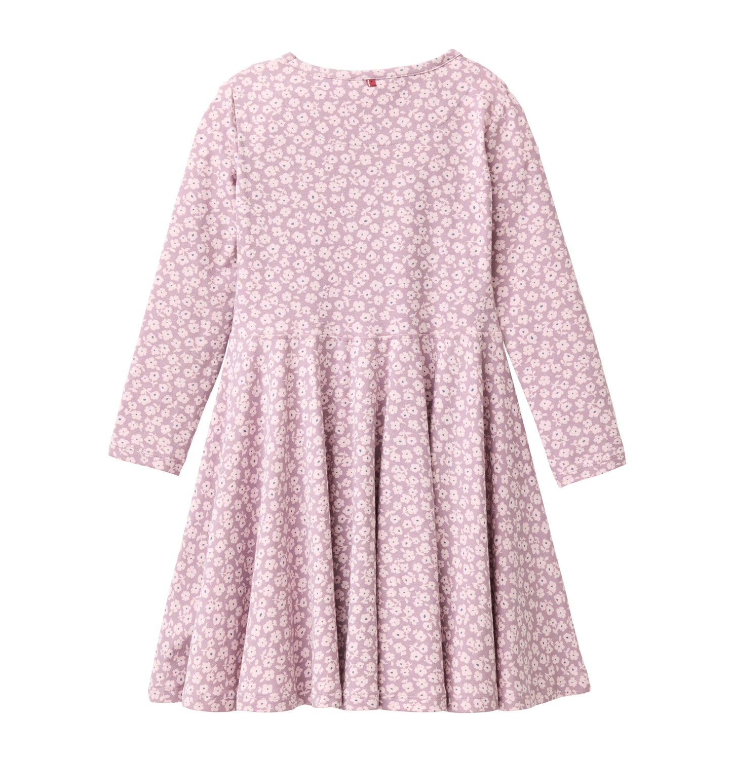 People wear organic langarm Kleid rosa Blumen