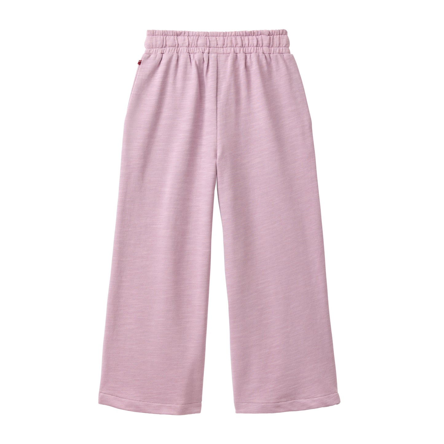 People wear organic Kinder Sweathose dunkelmalve