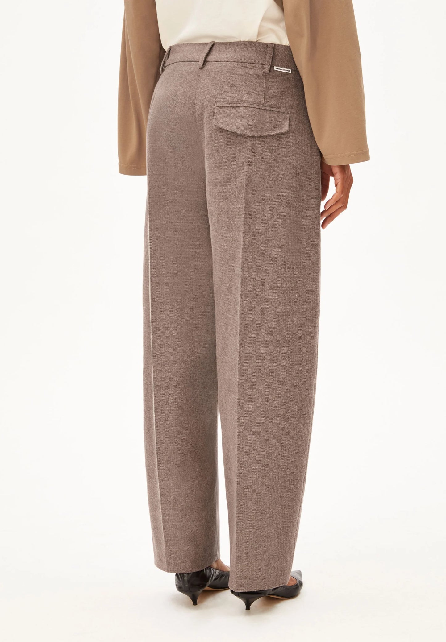Armedangels Herringbone Barrel Hose Bio-Baumwoll Mix