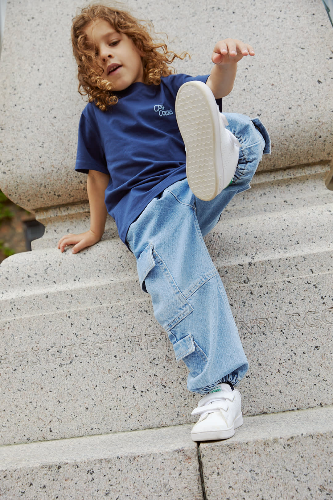 Copenhagen Colors Cargo Denim Pants