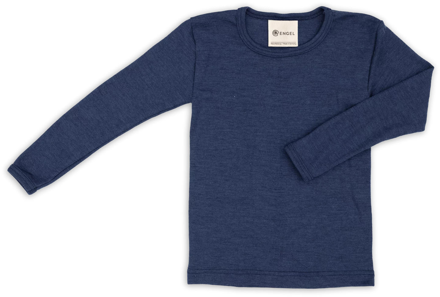 Engel Kinder Shirt langarm Wolle-Seide