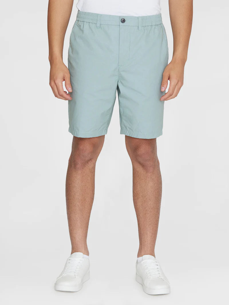 KnowledgeCotton Shorts Fig Poplin