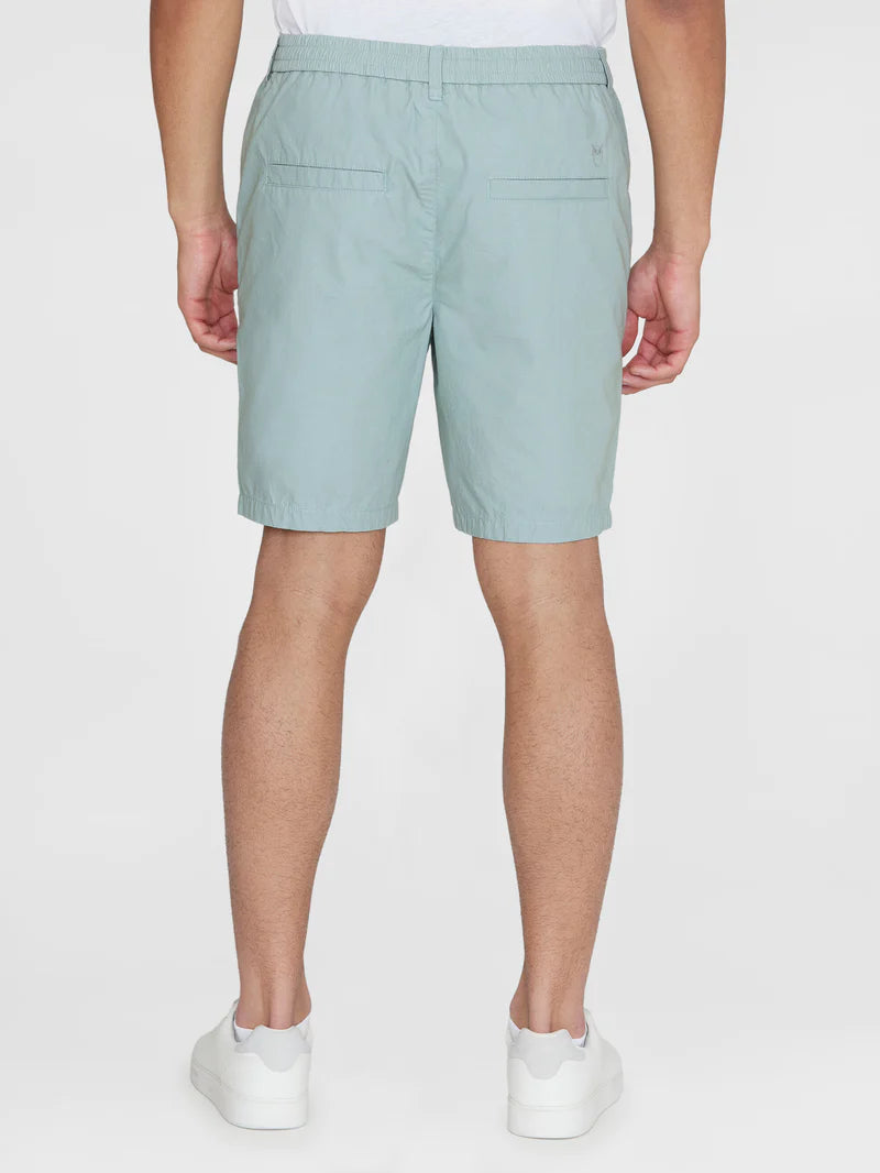 KnowledgeCotton Shorts Fig Poplin