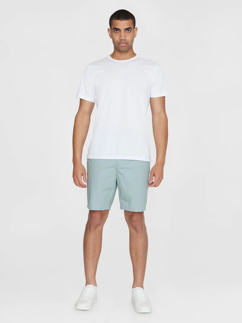 KnowledgeCotton Shorts Fig Poplin