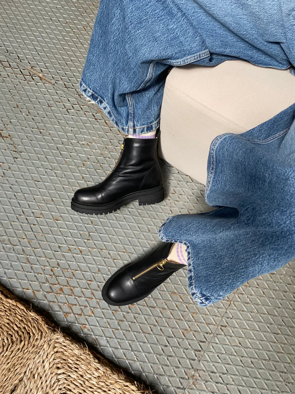 Jutelaune Zip Boots