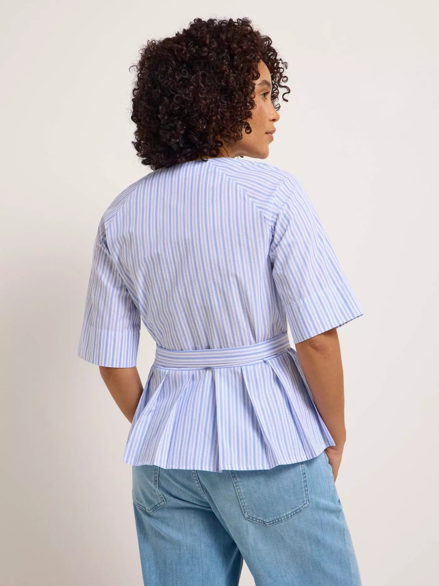 Lanius Wickelbluse Streifen