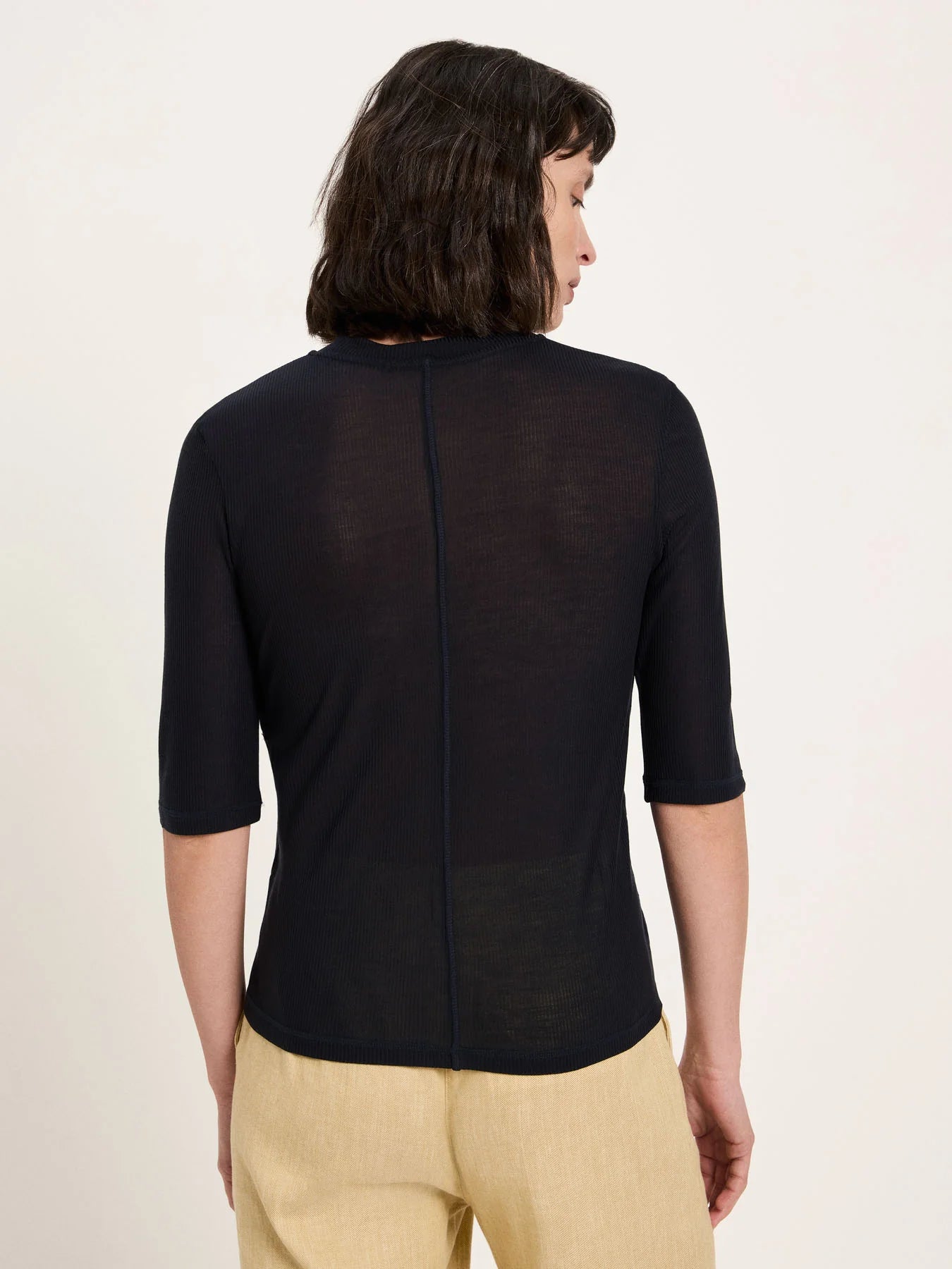 Lanius Stehkragenshirt aus Tencel