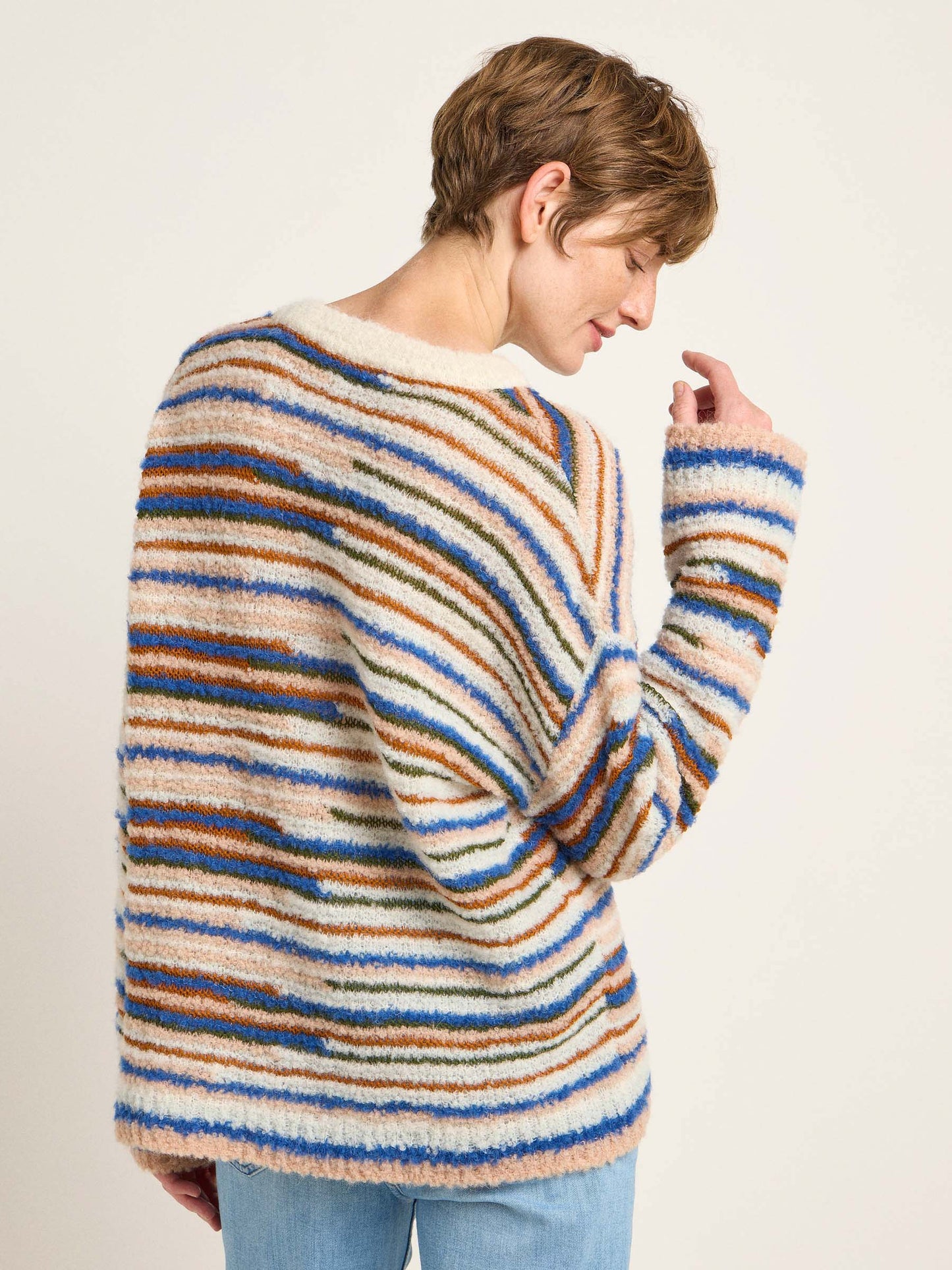 Lanius Streifenpullover multicolor