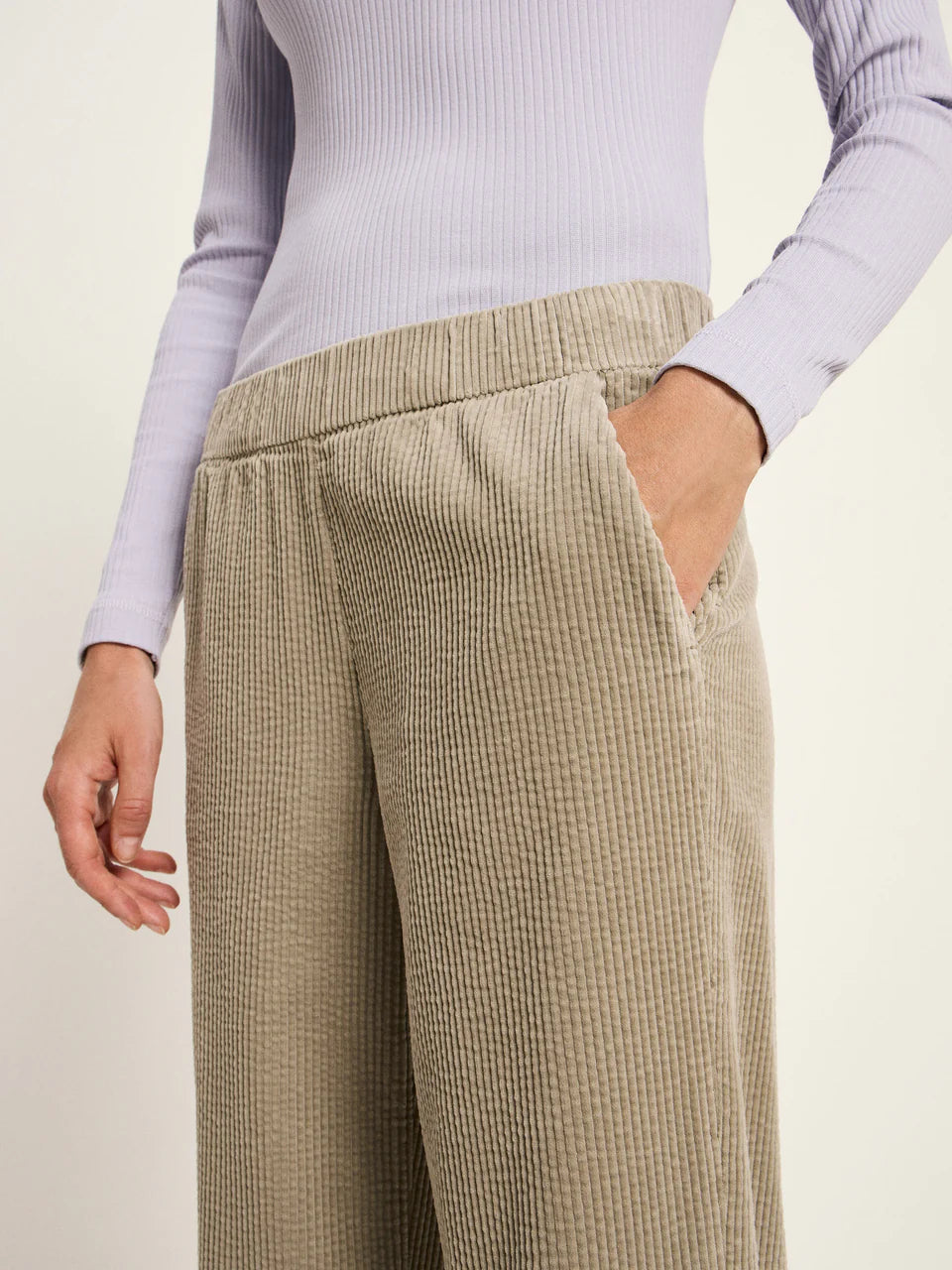 Lanius Kord Hose mit Gummizug