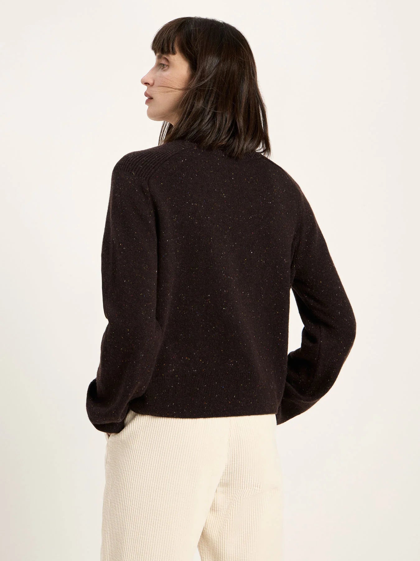 Lanius Cropped Pullover GOTS