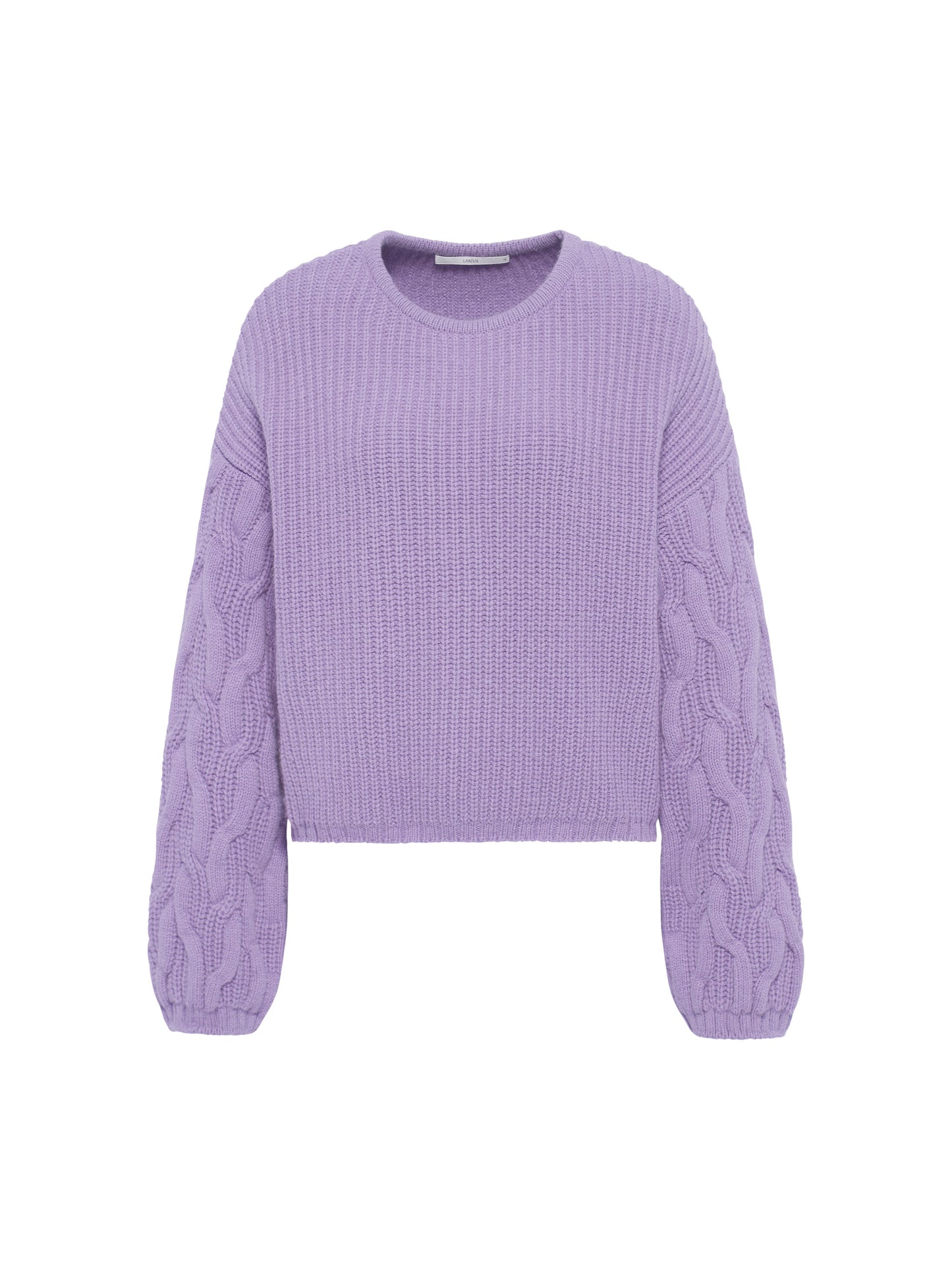 Lanius Pullover mit Zopfmuster