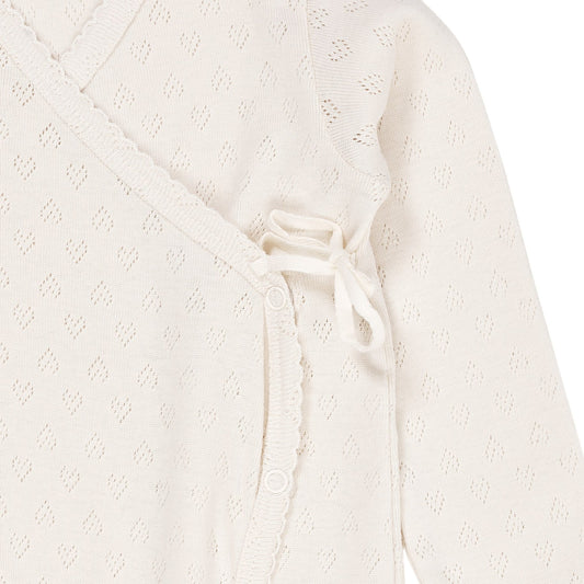 Copenhagen Colors Pointelle Cross-Over Full Body