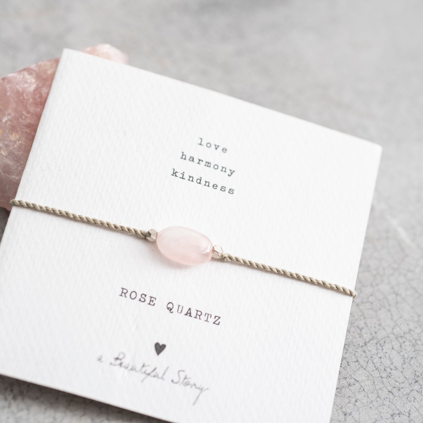 a Beautiful Story Gemstone Card