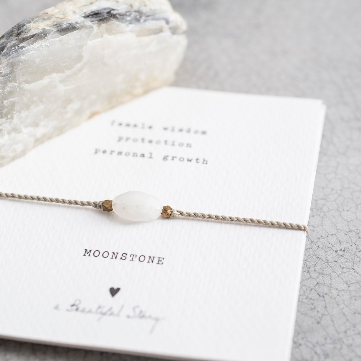 a Beautiful Story Gemstone Card