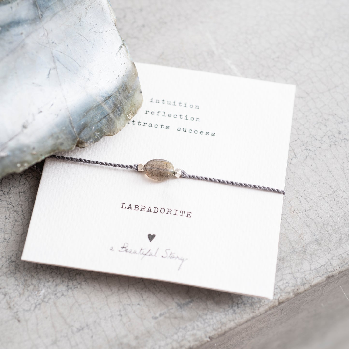 a Beautiful Story Gemstone Card