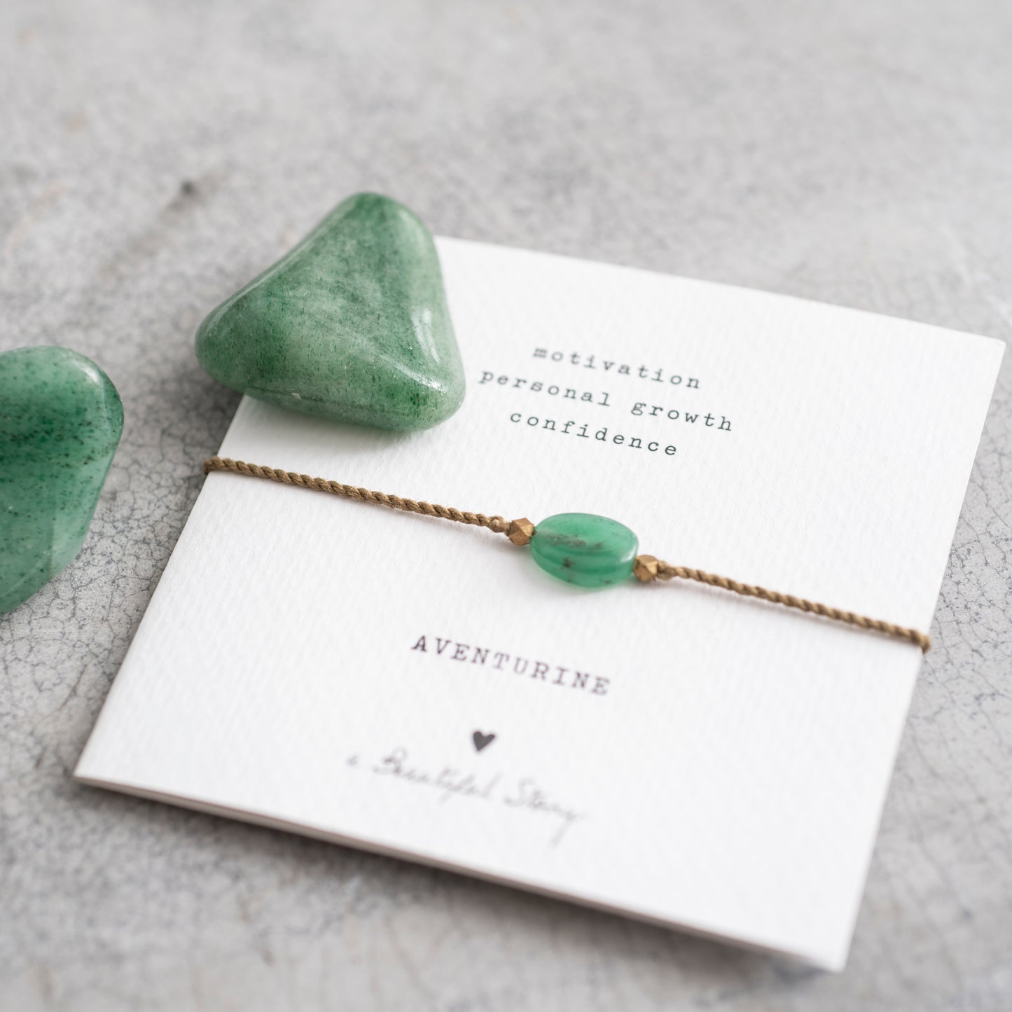 a Beautiful Story Gemstone Card