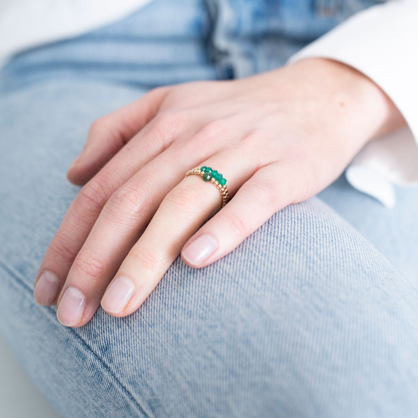 a Beautiful Story Ring gold