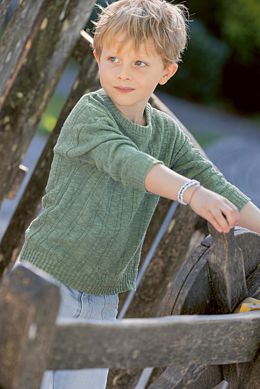 Disana Leinen Pullover