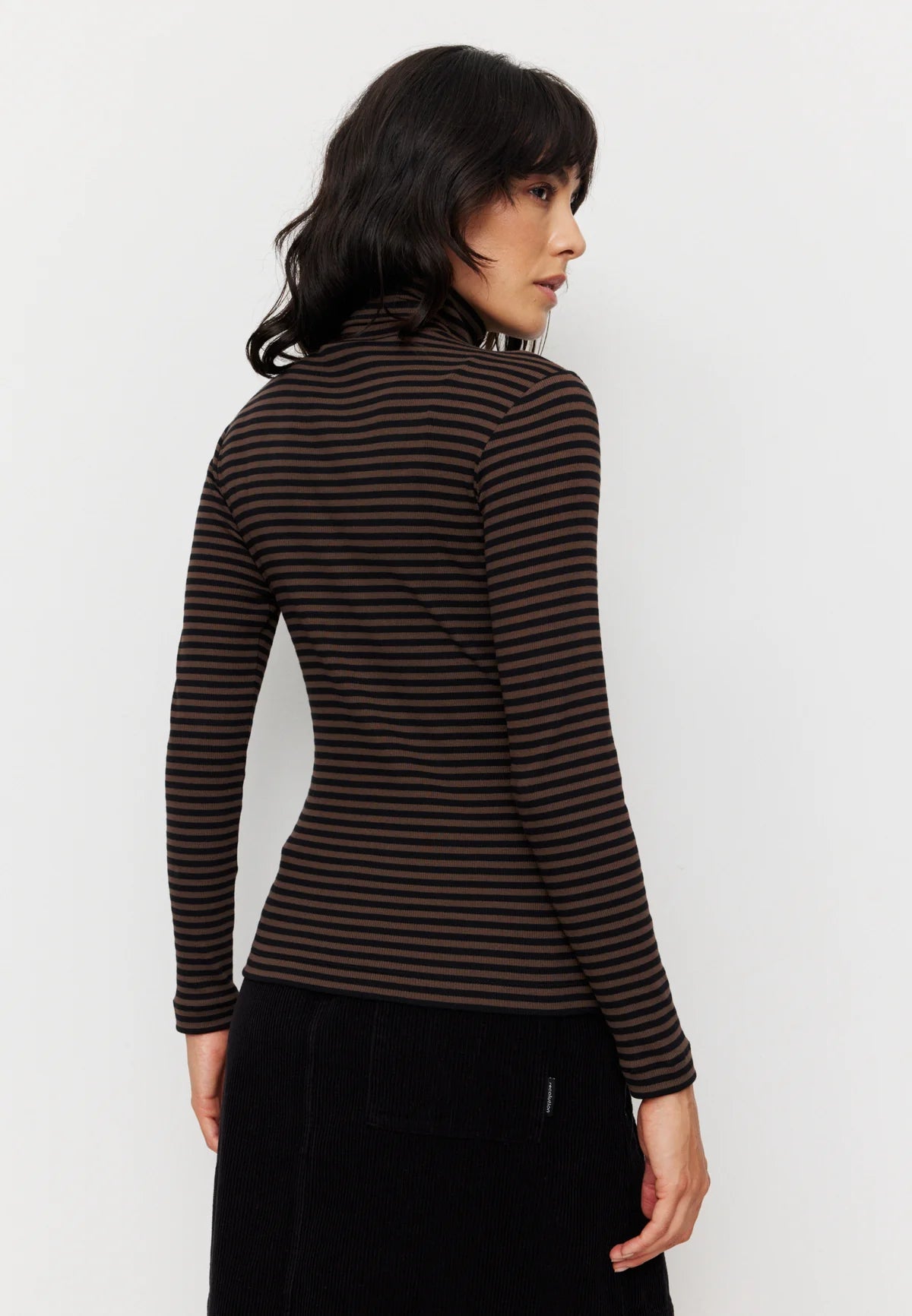 Recolution Longsleeve Liatris Stripes aus Bio-Baumwoll Mix