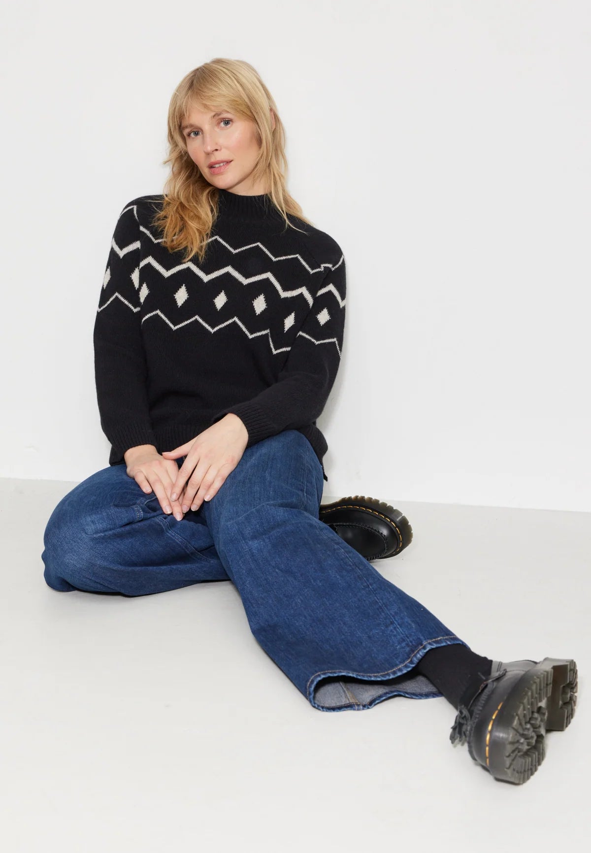 Recolution Pullover Snowdrop Bio-Woll-Baumwoll-Mix
