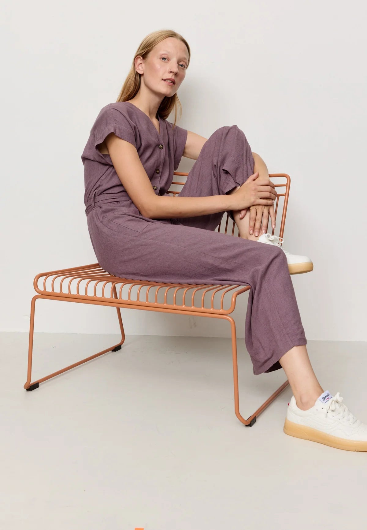 Recolution Jumpsuit Dianella Viskose/Leinen Mix