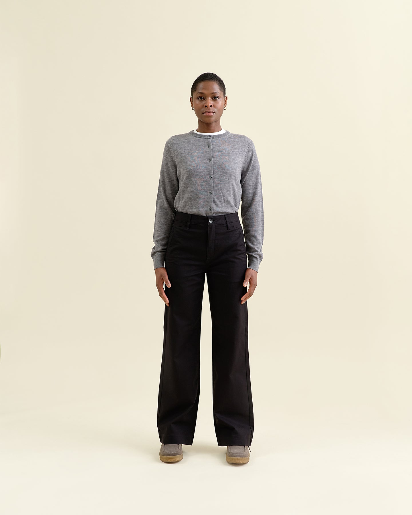 Dawn Jeans Dew Flared Paper Touch