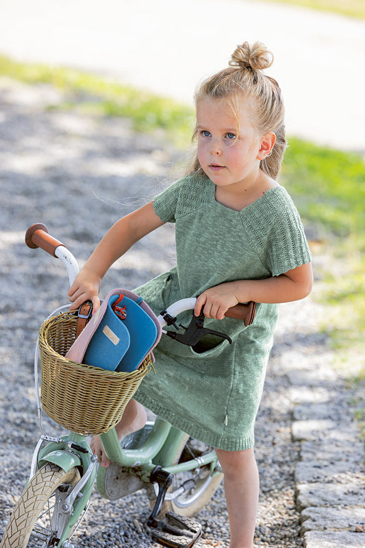 Disana Leinen Strickkleid