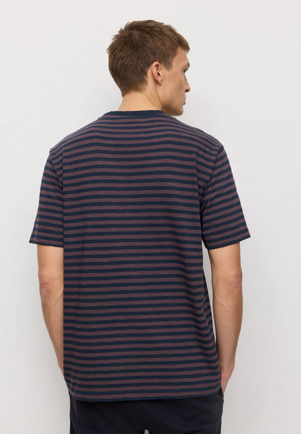 Recolution Shirt Delonix Stripes aus Bio-Baumwolle
