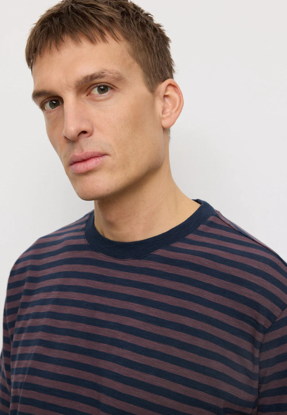 Recolution Shirt Delonix Stripes aus Bio-Baumwolle