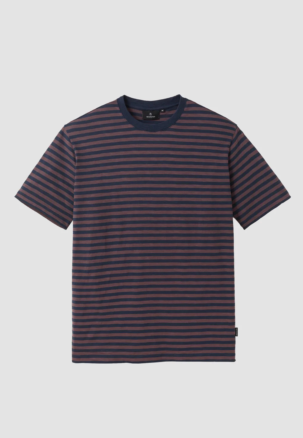 Recolution Shirt Delonix Stripes aus Bio-Baumwolle