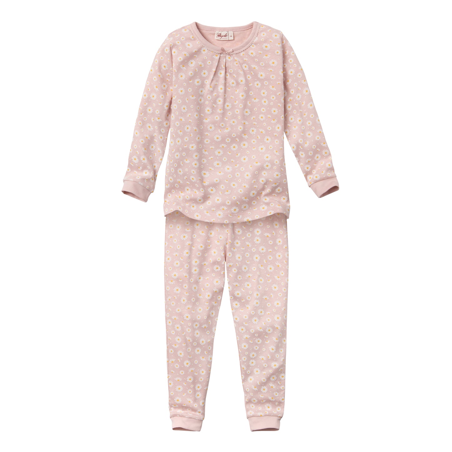 People wear organic Pyjama Gänseblümchen rosa