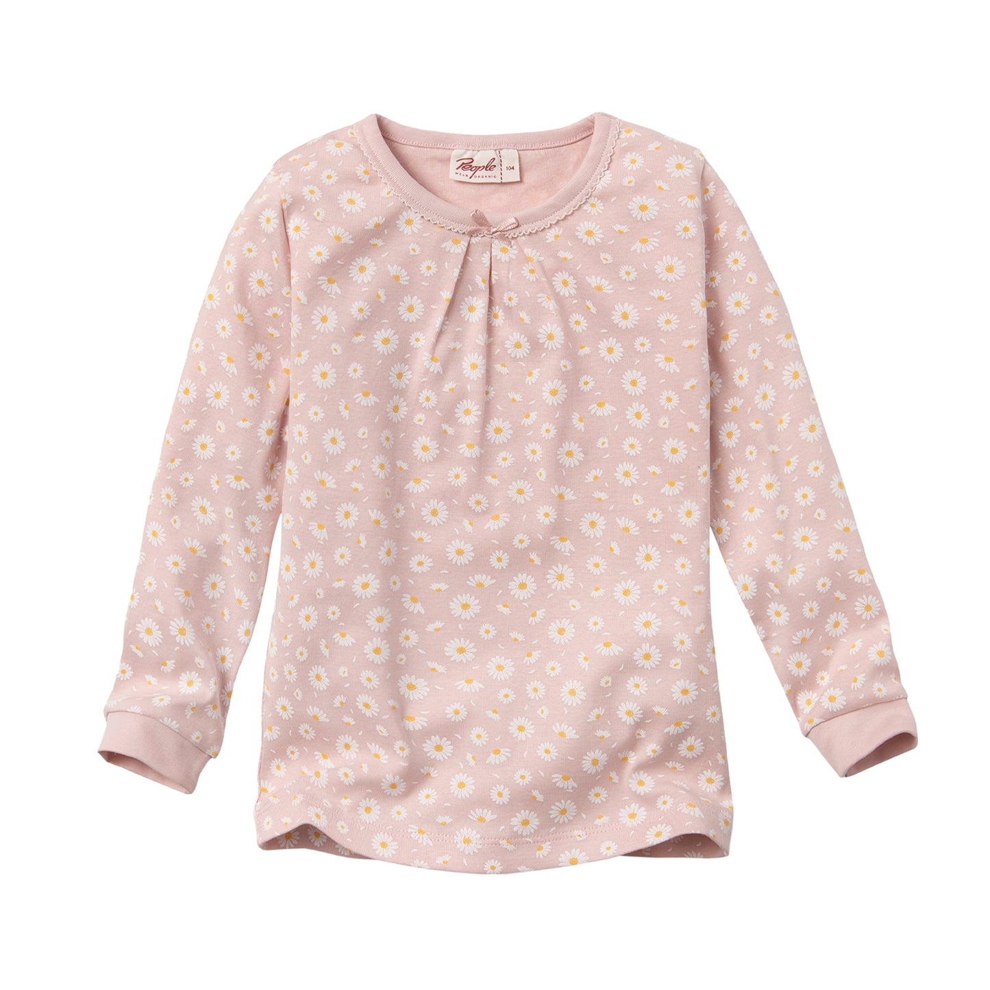 People wear organic Pyjama Gänseblümchen rosa