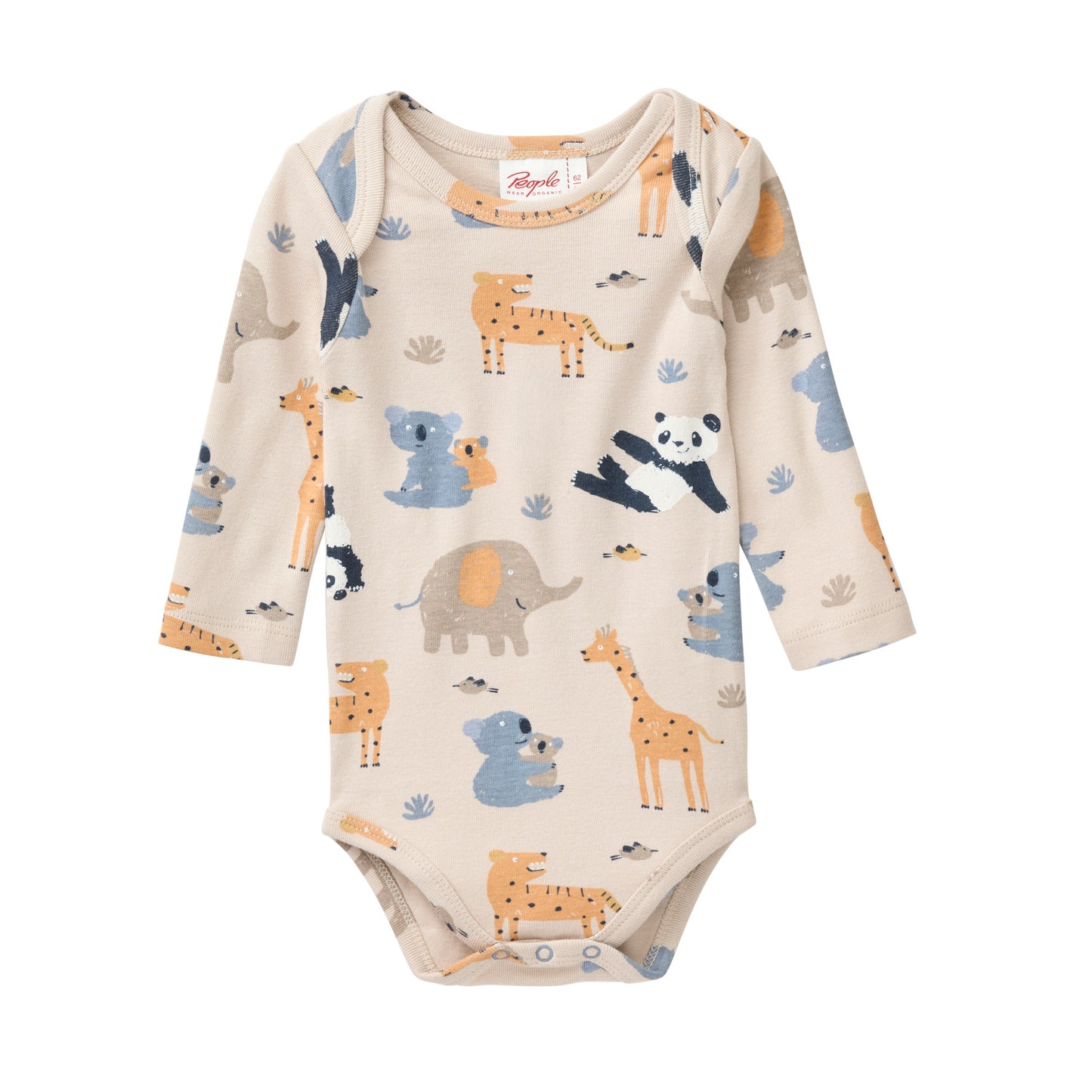People wear organic Body langarm Zootiere