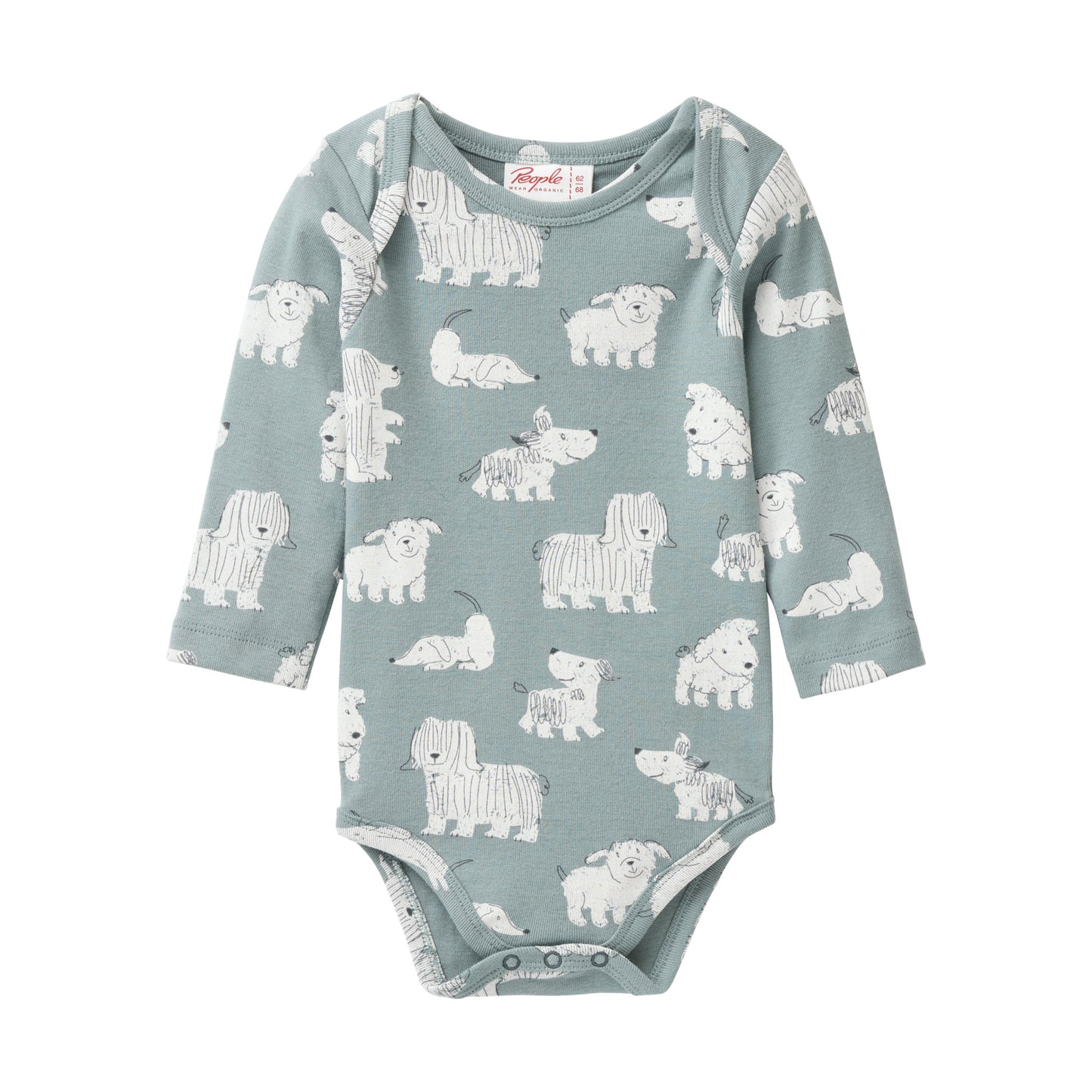 People wear organic langarm Body Hunde Bio-Baumwolle