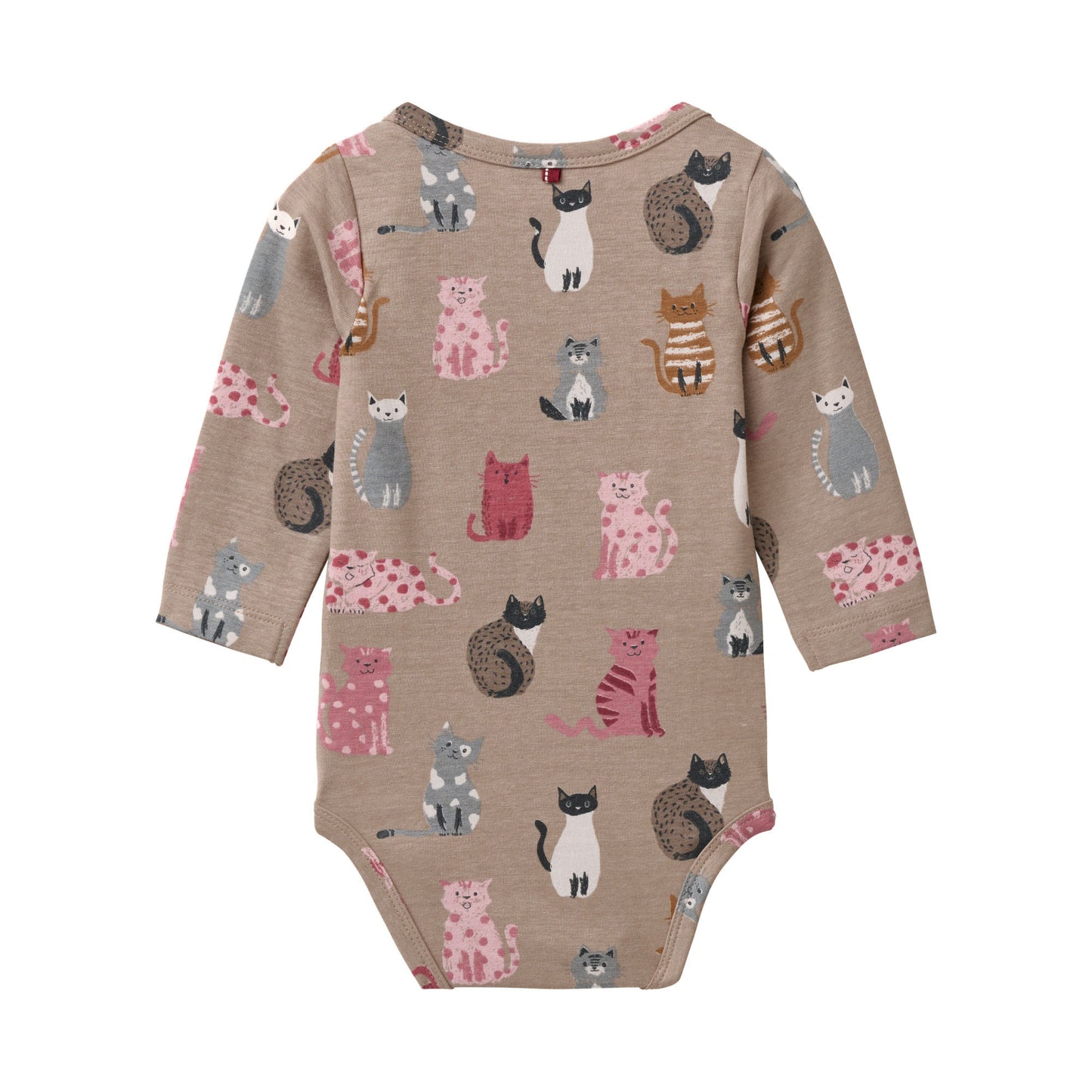 People wear organic langarm Body Katzen Bio-Baumwolle