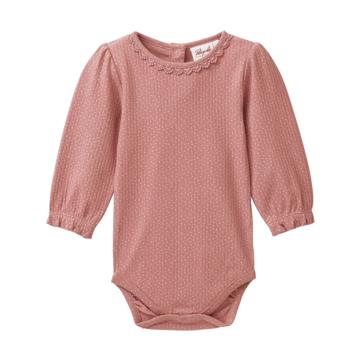 People wear organic langarm Body Punkte Bio-Baumwolle