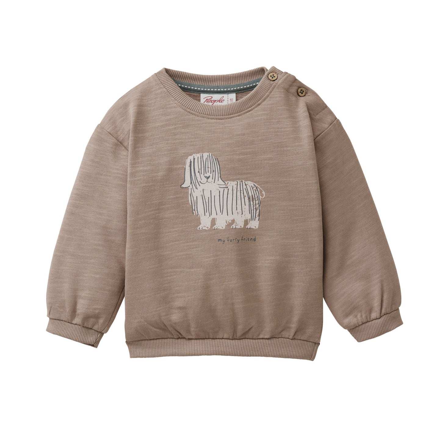 People wear organic Sweat Pullover Katze/Hund Bio-Baumwolle