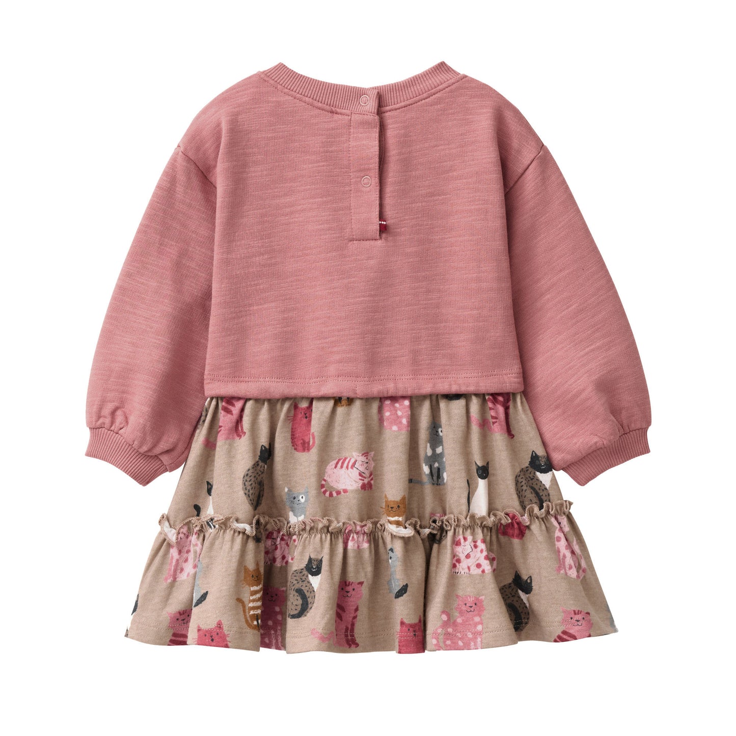 People wear organic Sweat Kleid Katzen Bio-Baumwolle
