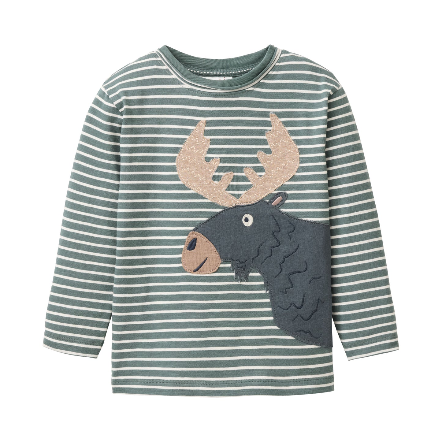 People wear organic langarm Shirt Elch Bio-Baumwolle