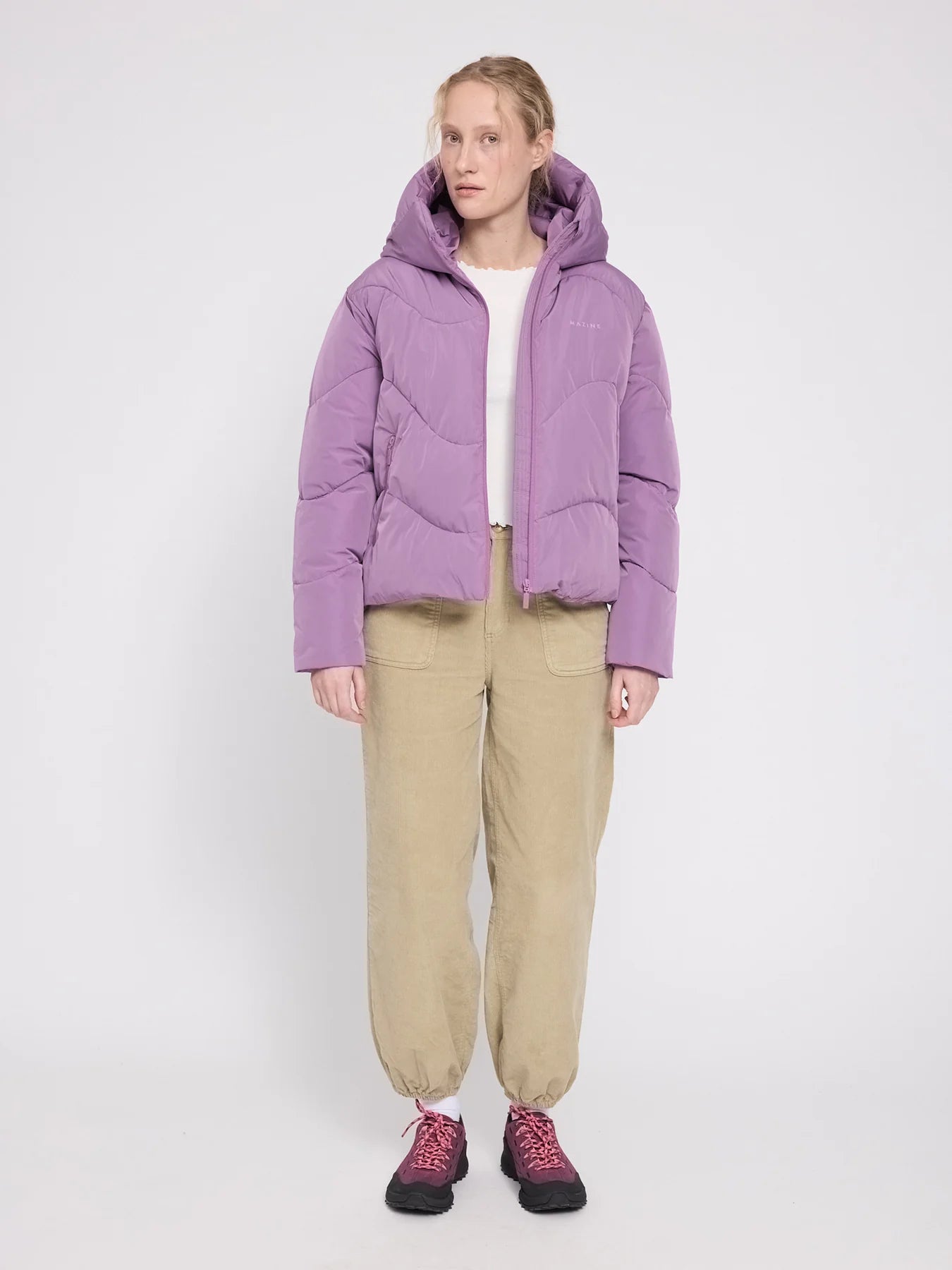 Mazine Jacke Waves Quilt Short Puffer