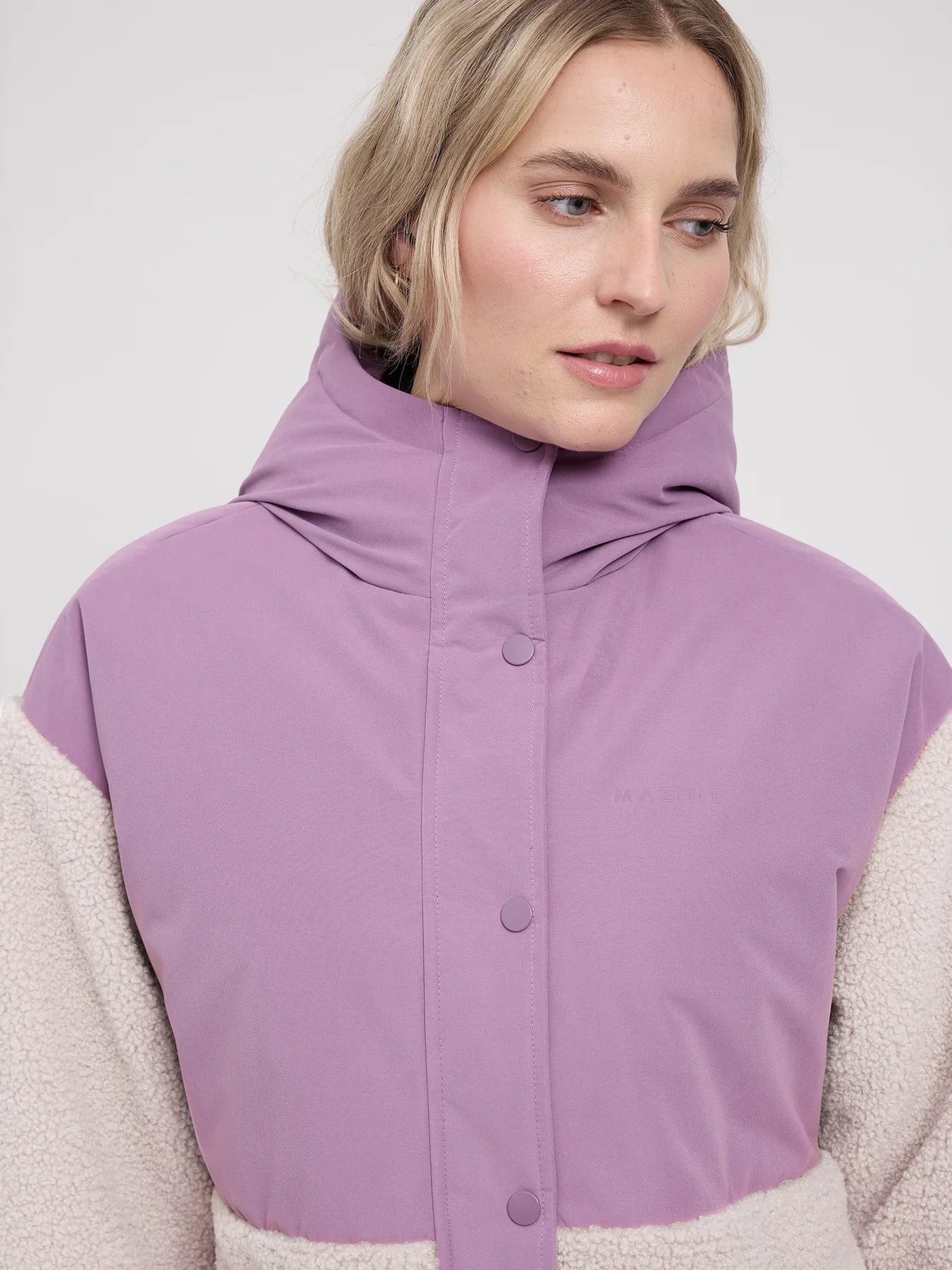 Mazine Jacke Fabric Blocking