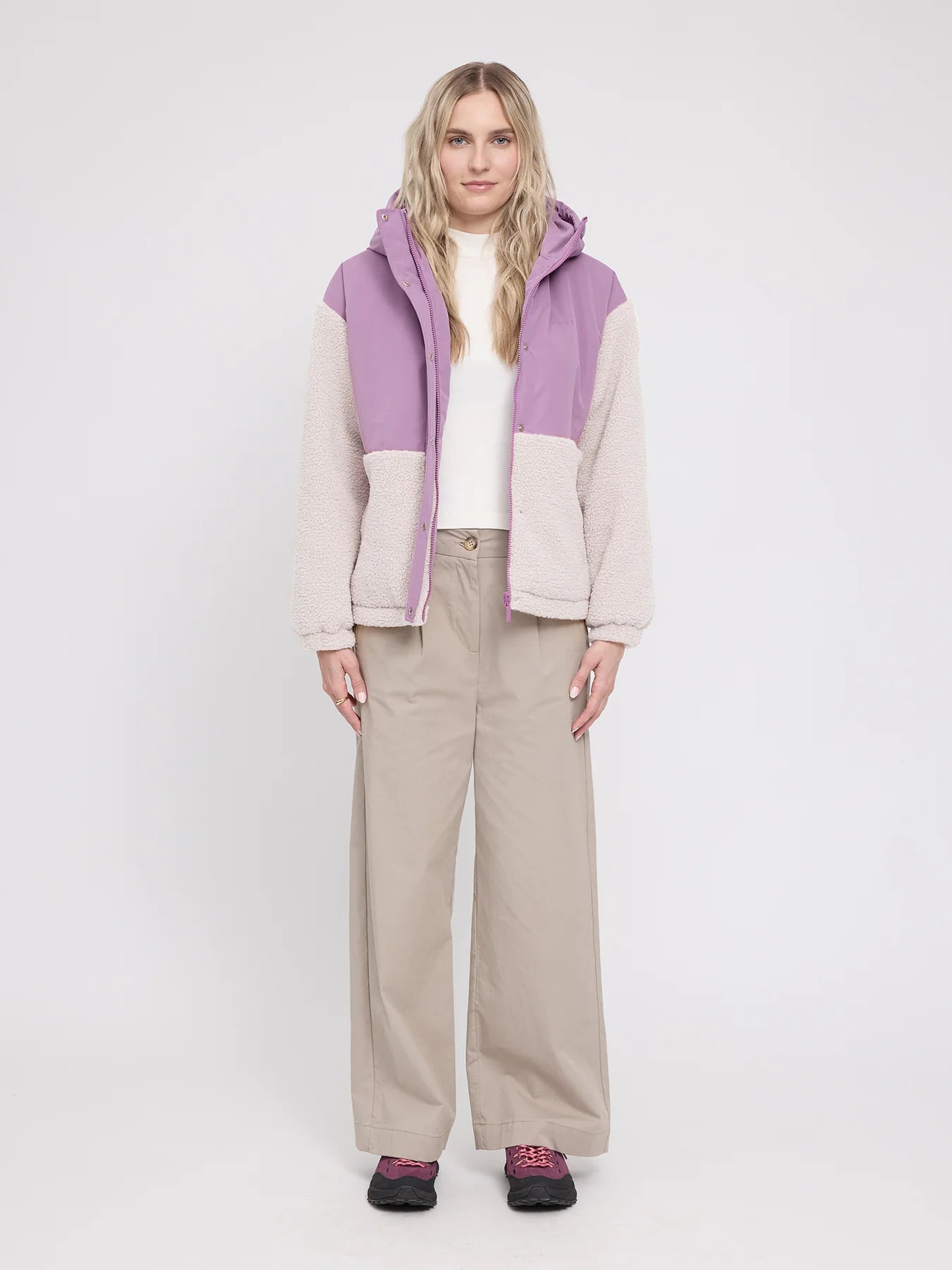 Mazine Jacke Fabric Blocking