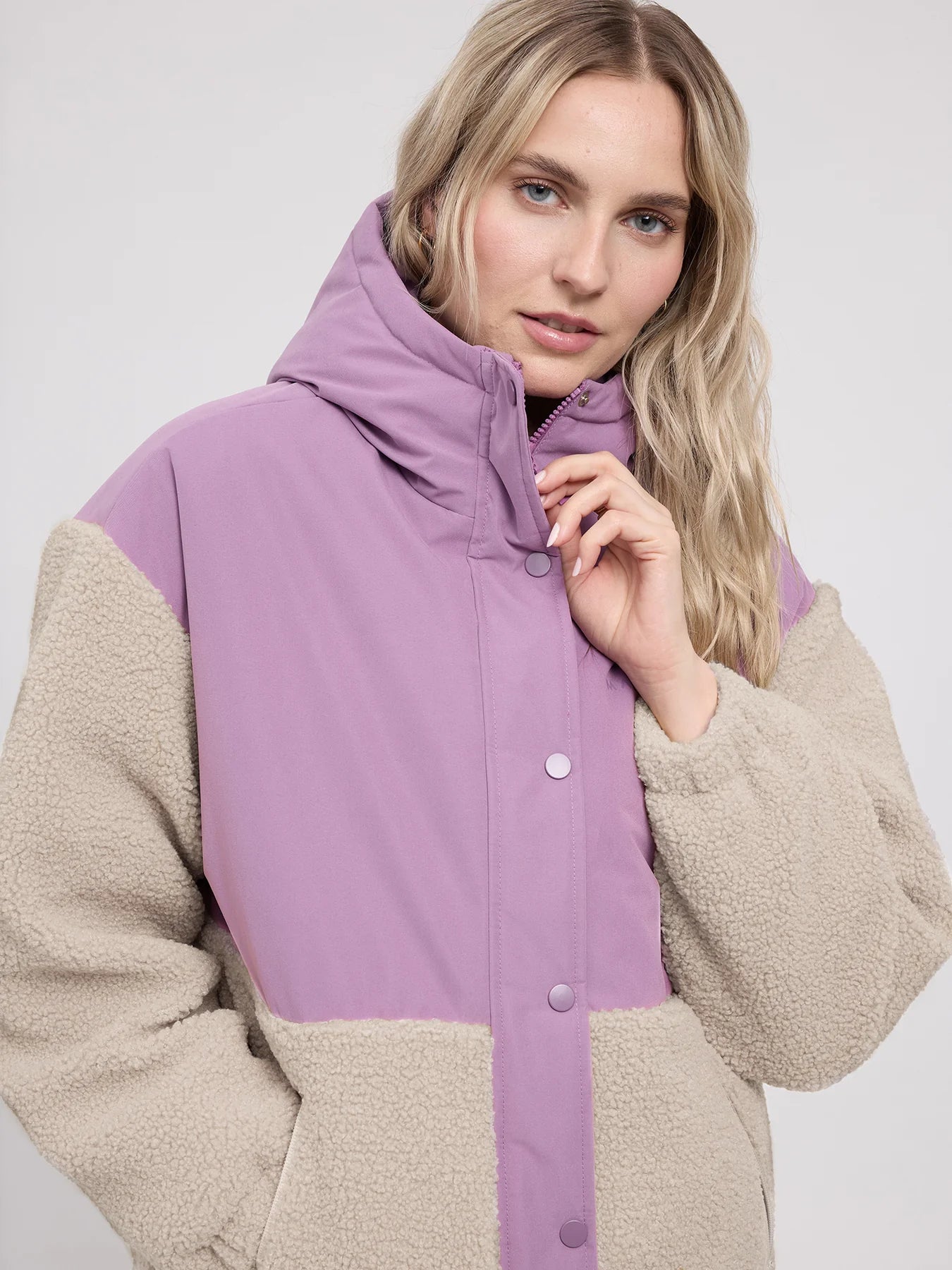 Mazine Jacke Fabric Blocking