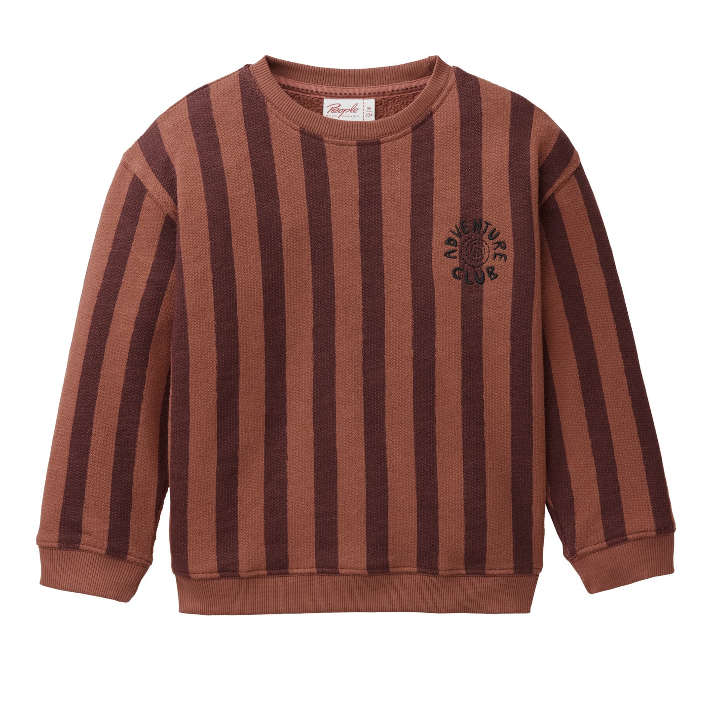 People wear organic Sweat Pullover Blockstreifen