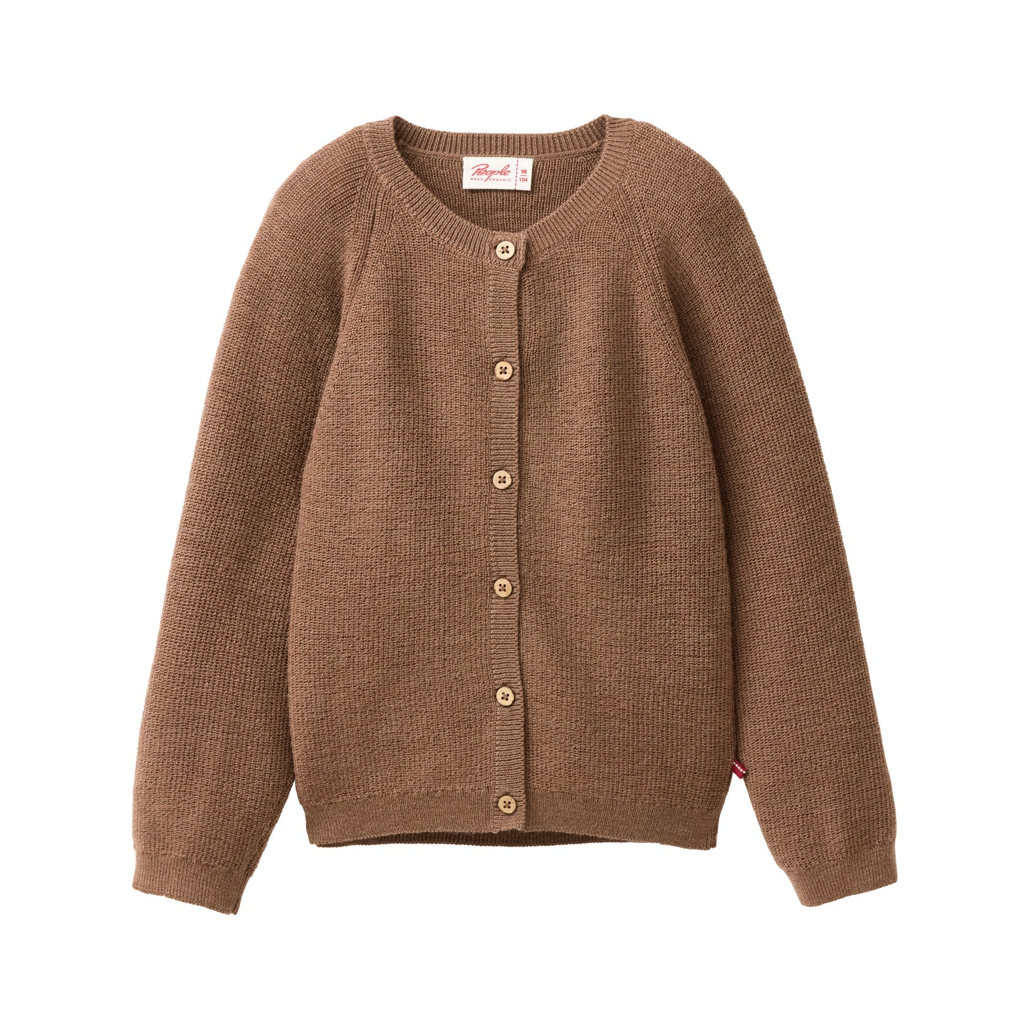 People wear organic Merino Strick Jacke