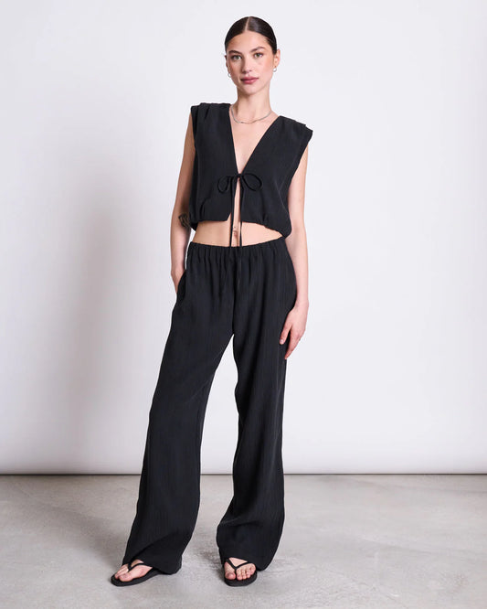 Jan'n June Top Crinkle Tie Stroget